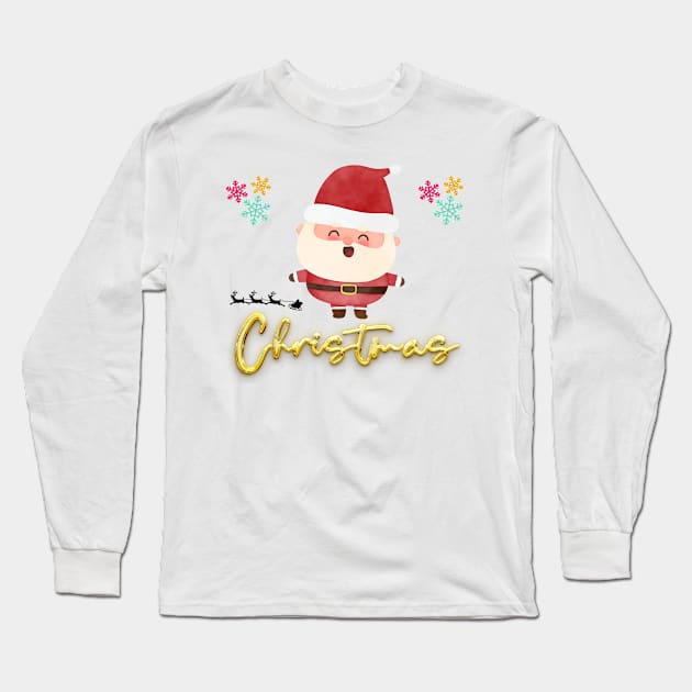 Christmas and the Christmas miracle. Long Sleeve T-Shirt by Atom139